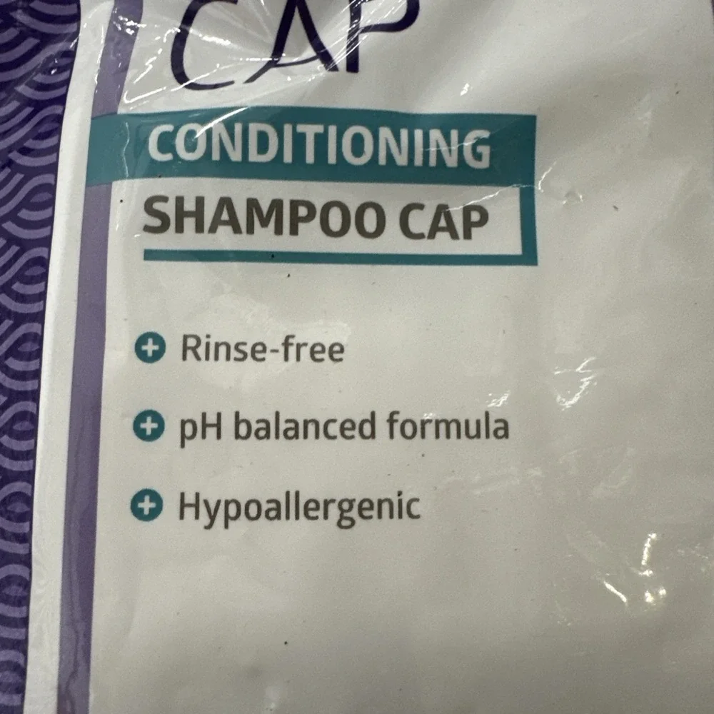 No RINSE Medline ReadyBath Scented Rinse-Free Shampoo Cap W/Conditioner Lot of 3
